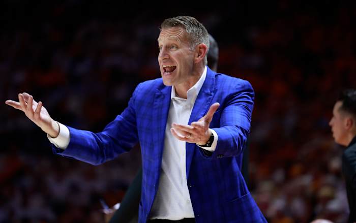 Head coach Nate Oats - Alabama men's basketball at Tennessee